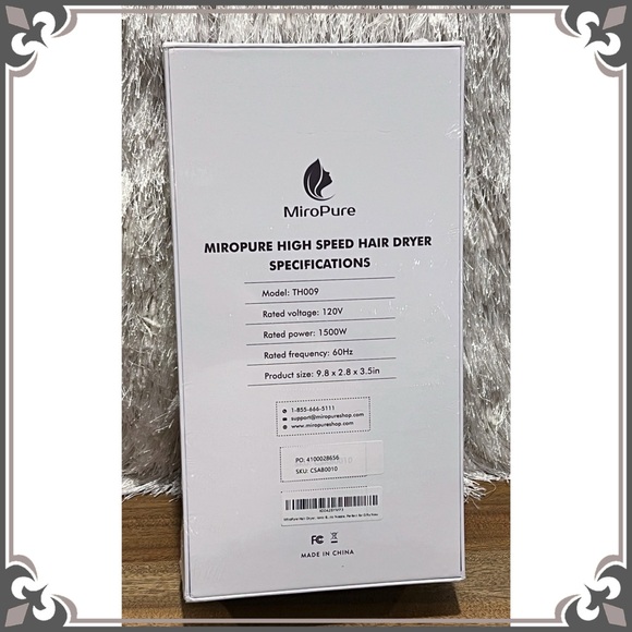 Negative Ionic Hair Blow Dryer High Speed Brushless Motor Hot & Cold Alternating - Picture 4 of 12